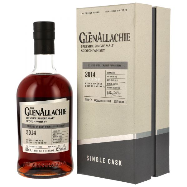 Glenallachie 12 Jahre 2014/2026 PX Sherry Single Cask #9371 62,7% vol.