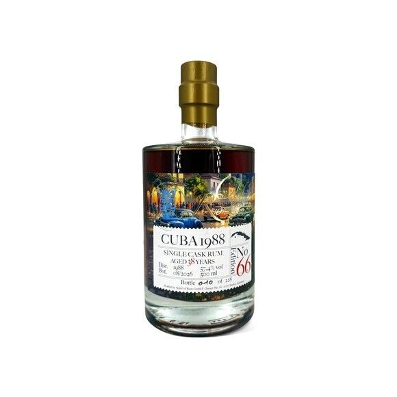 Cuba Rum 38 Jahre 1988/2026 Rum Club Private Edition #66 57,4% vol.