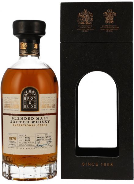 Blended Malt 1979/2023 Sherry Cask Berry Bros. & Rudd Exceptional Casks #5 52,6% vol.