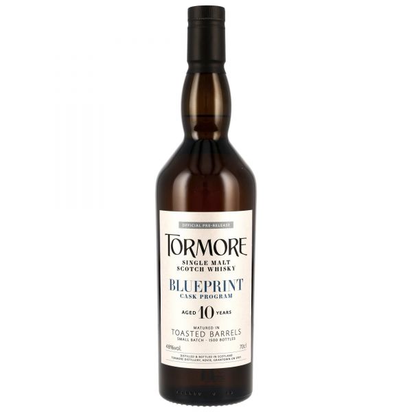 Tormore 10 Jahre Toasted Barrels Blueprint Cask Program 48% vol.