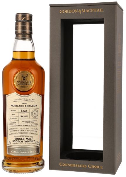 Mortlach 15 Jahre 2009/2024 Sherry Cask Gordon & MacPhail #306326 54,8% vol.