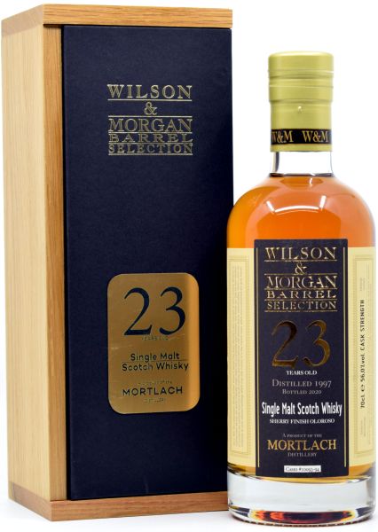 Mortlach 23 Jahre 1997/2020 Sherry Cask Wilson &amp; Morgan 56% vol.