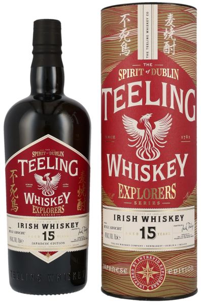 Teeling 15 Jahre Explorers Series Japanese Edition 46% vol.