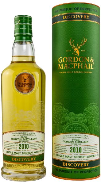 Tomatin 2010/2012 Bourbon Cask Gordon &amp; MacPhail Discovery Range