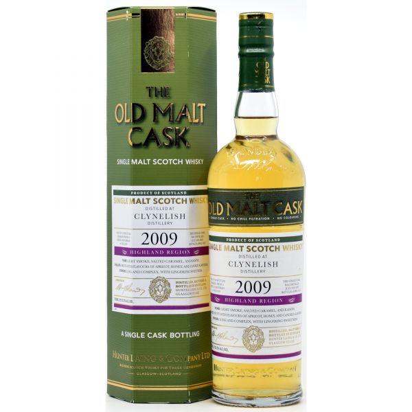 Clynelish 15 Jahre 2009/2025 Hunter Laing Old Malt Cask 50% vol.