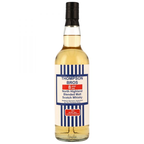 North Highland 8 Jahre Blended Malt (Clynelish/Glen Ord) Thompson Bros 44,9% vol.
