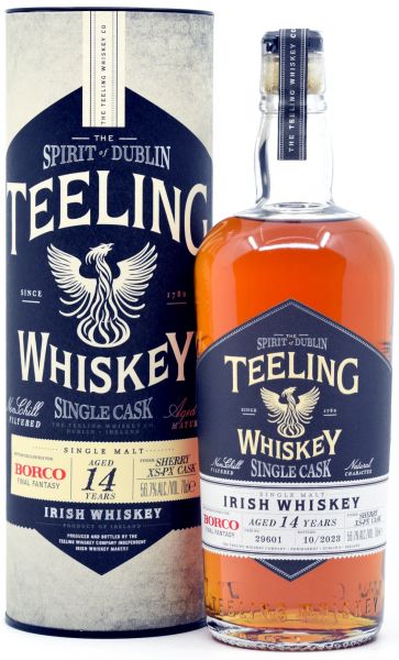 Teeling 14 Jahre Borco Final Fantasy PX Sherry Single Cask #29601 56,7% vol.