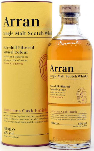 Arran Sauternes Cask Finish 50% vol.