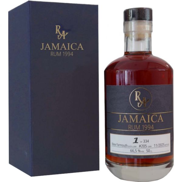 New Yarmouth 31 Jahre 1994/2025 Rum Artesanal Single Cask #205 66,5% vol.