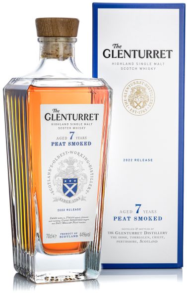 Glenturret 7 Jahre Peat Smoked Release 2022 44% vol.