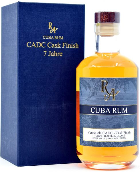 Cuba Rum 7 Jahre /2022 Rum Artesanal Single Cask #181 59,6% vol