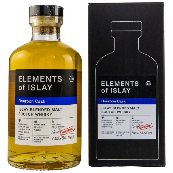 Elements of Islay Bourbon Cask 54,5% vol.