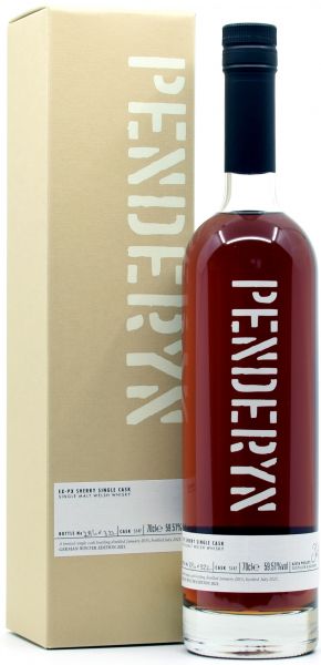 Penderyn 2015/2021 German Winter Edition 2021 PX Sherry Cask 59,51% vol.