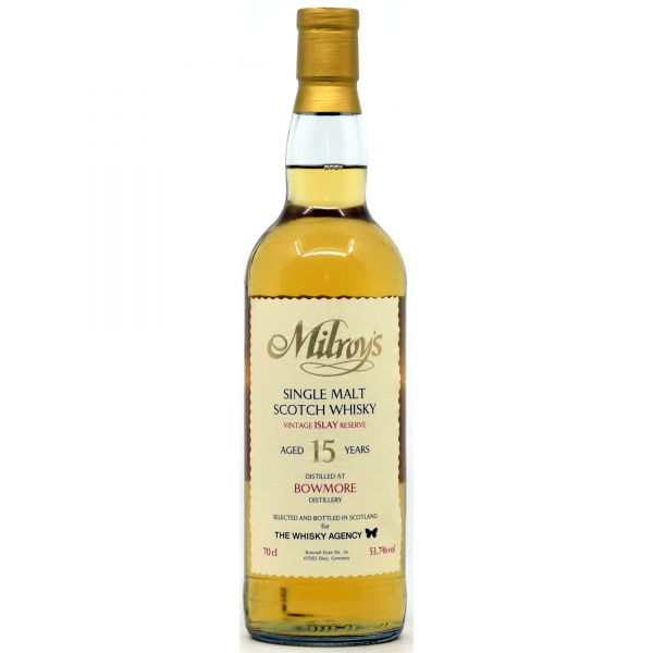 Bowmore 15 Jahre 2010/2026 Milroy's x The Whisky Agency 53,7% vol.